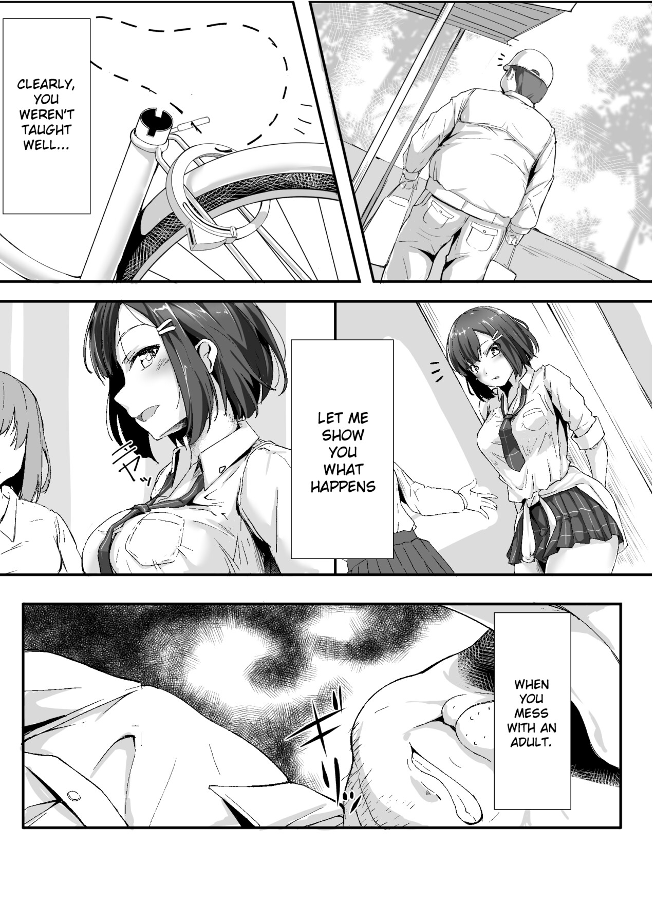 Hentai Manga Comic-Sex Education for a Cheeky Schoolgirl-Read-8
